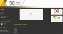 Desktop Screenshot of ixi-groupe.com
